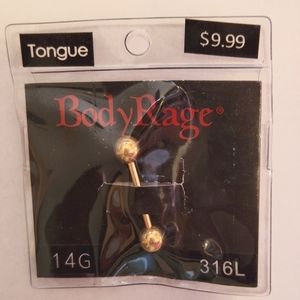 Gold Color Barbell Piercing Jewelry